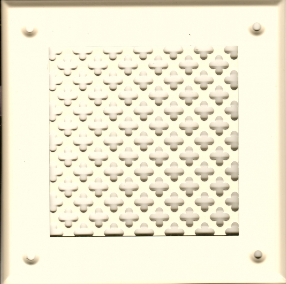 Решётка 210 250 слоновая кость, большой цветок